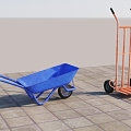 Trolley Cart 3d model