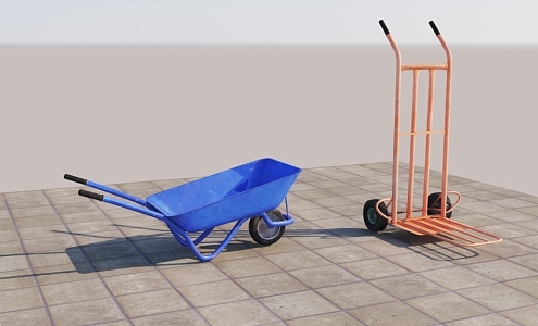 Trolley Cart 3d model