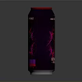 Para La Luna Lungburger Purple Red Can With Cartoon Character Design