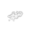 Floating Soft White Cloud Formation Against Dark Background With Smooth Reflection 3d model