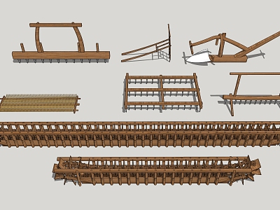 modern farm tools model