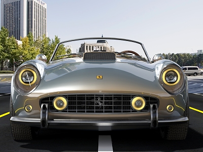 sports car Car Ferrari Car Transport Famous Car 3d model