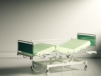 Modern sickbed 3d model