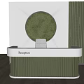 Modern Reception Desk Reception Desk 3d model