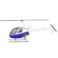 Helicopter 3d model