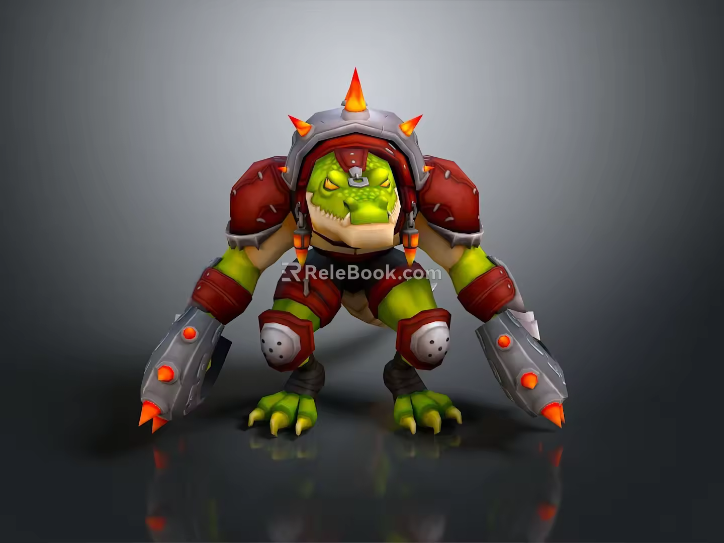 Crocodile Alligator Nile Crocodile carnivore reptile cold-blooded animal reptile 3d model