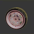 High Quality Shiny Silver Car Parts Wheel Rim And Trilok Care Tire With Spoke Design