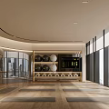 Modern Fitness Workout Space With Yoga Mats Fitness Balls Large Windows And City View Screen