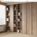 Quiet bookcase 3d model