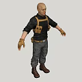 Characters 3d model