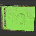Ancient Stone Arched Entrance Gate With Historic Carvings And Decorative Stone Columns