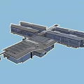 Modern School Building Design With Green Roofs And Connected Glass Structures
