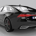 Car Audi A7 sports car luxury car sedan motor vehicle coupe 3d model