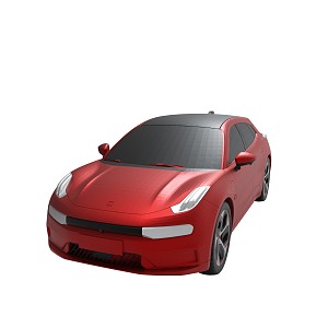 Class B car small passenger car extremely krypton 001 small car toy technology experimental pendulum stainless steel metal products car desktop ornaments 3d model