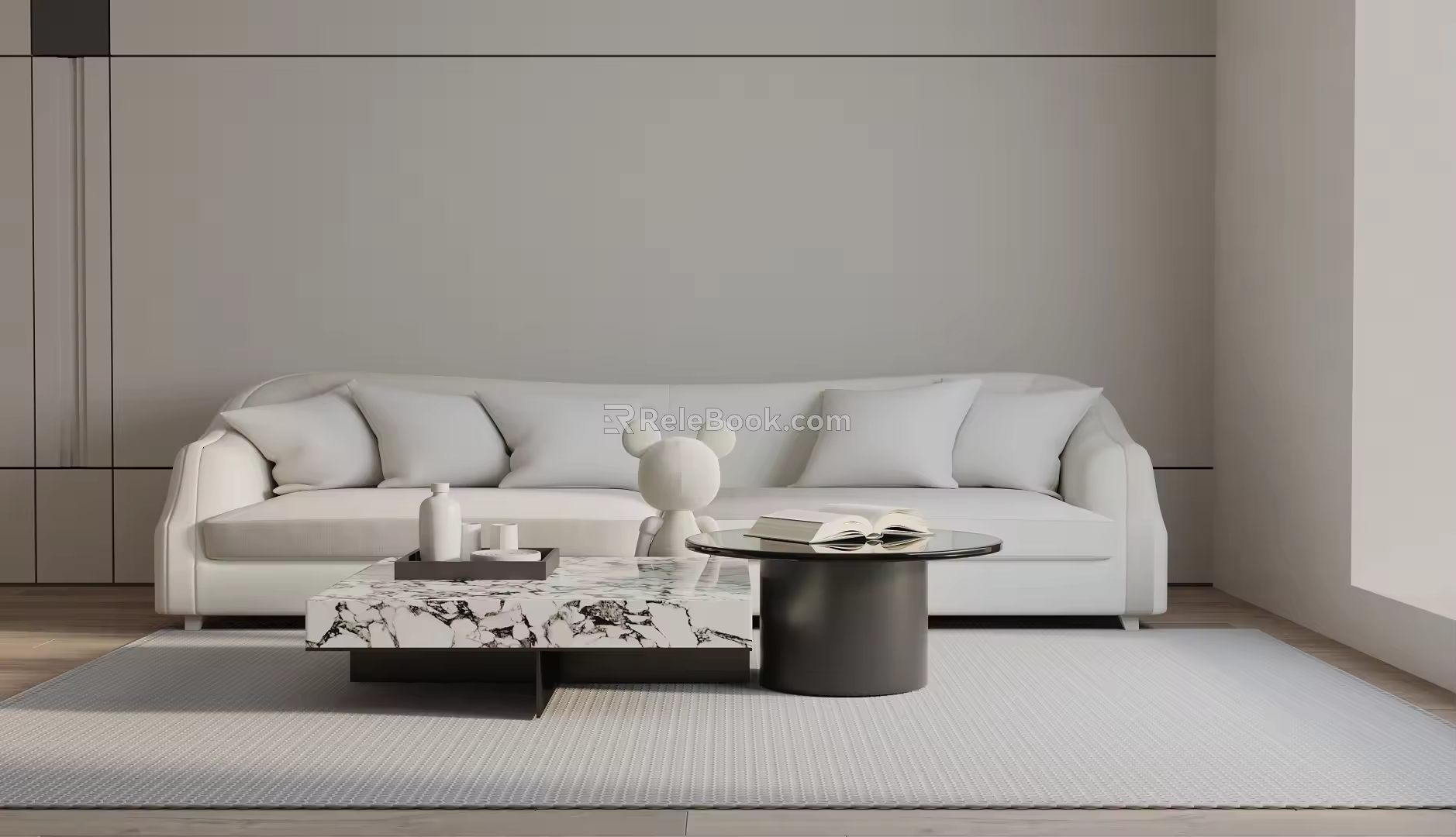 Sofa combination 3d model