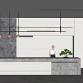 Reception 3d model