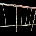 Rusty Open Safe Door Displaying Old Metal Grille And Antique Design