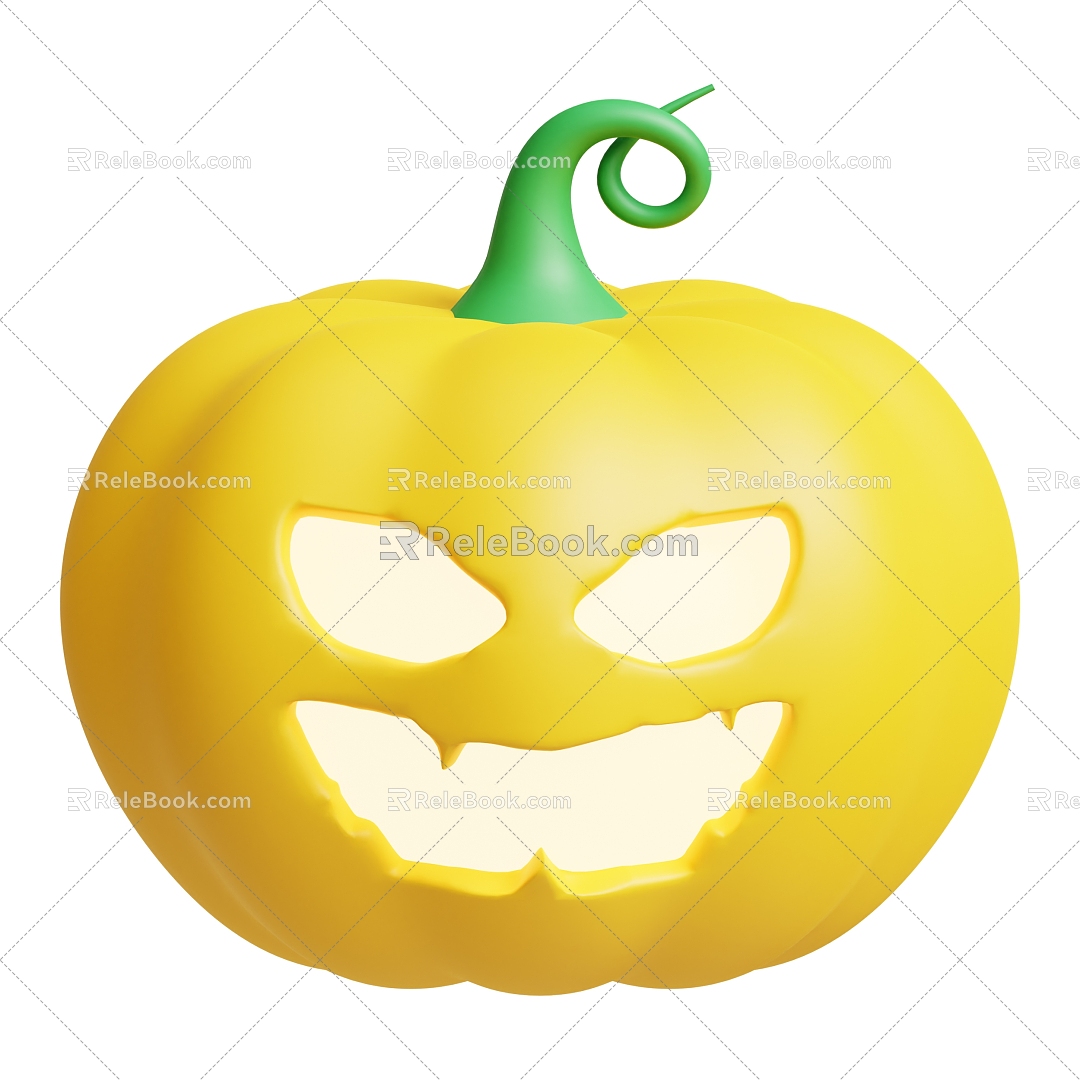 American Pumpkin Head Halloween Ornaments Halloween Decorations Cartoon Pumpkin Head model