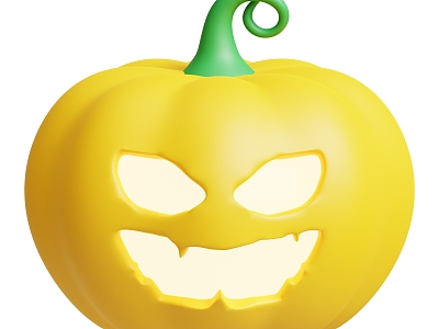 American Pumpkin Head Halloween Ornaments Halloween Decorations Cartoon Pumpkin Head model