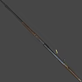 Vintage Military Style Rifle With Wooden Stock Metal Barrel Magazine And Bullet Detail