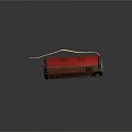Vintage Red Kitchen Heater Appliance with Classic Design and Functional Features