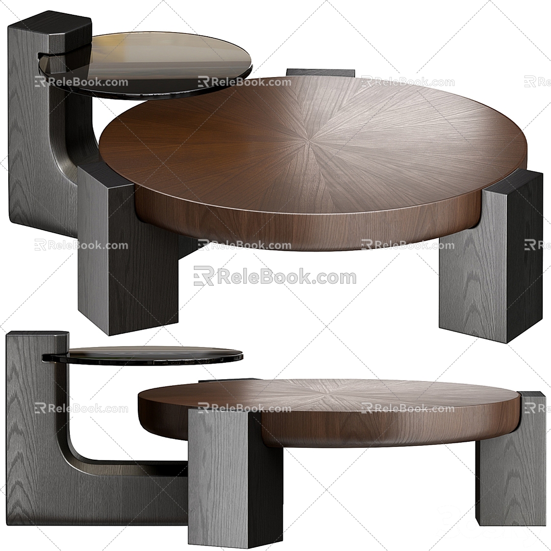 Rhuardhi modern coffee table 3d model