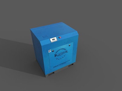 air compressor screw air compressor 3d model