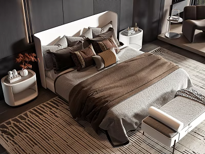 New Chinese Double Bed