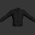Black Genuine Leather Jacket For Casual Everyday Wear And Fashion Style