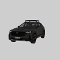 Modern Mazda SUV with Beige Exterior Black Wheels and Roof Rack