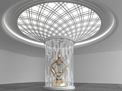 Pillar 3d model