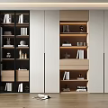 Home bookcase SU model 3d model