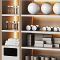 Home Gym Storage With Various Fitness Equipment