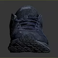 Blue Running Shoes With Mesh Upper And Rubber Sole Lace Up Athletic Design