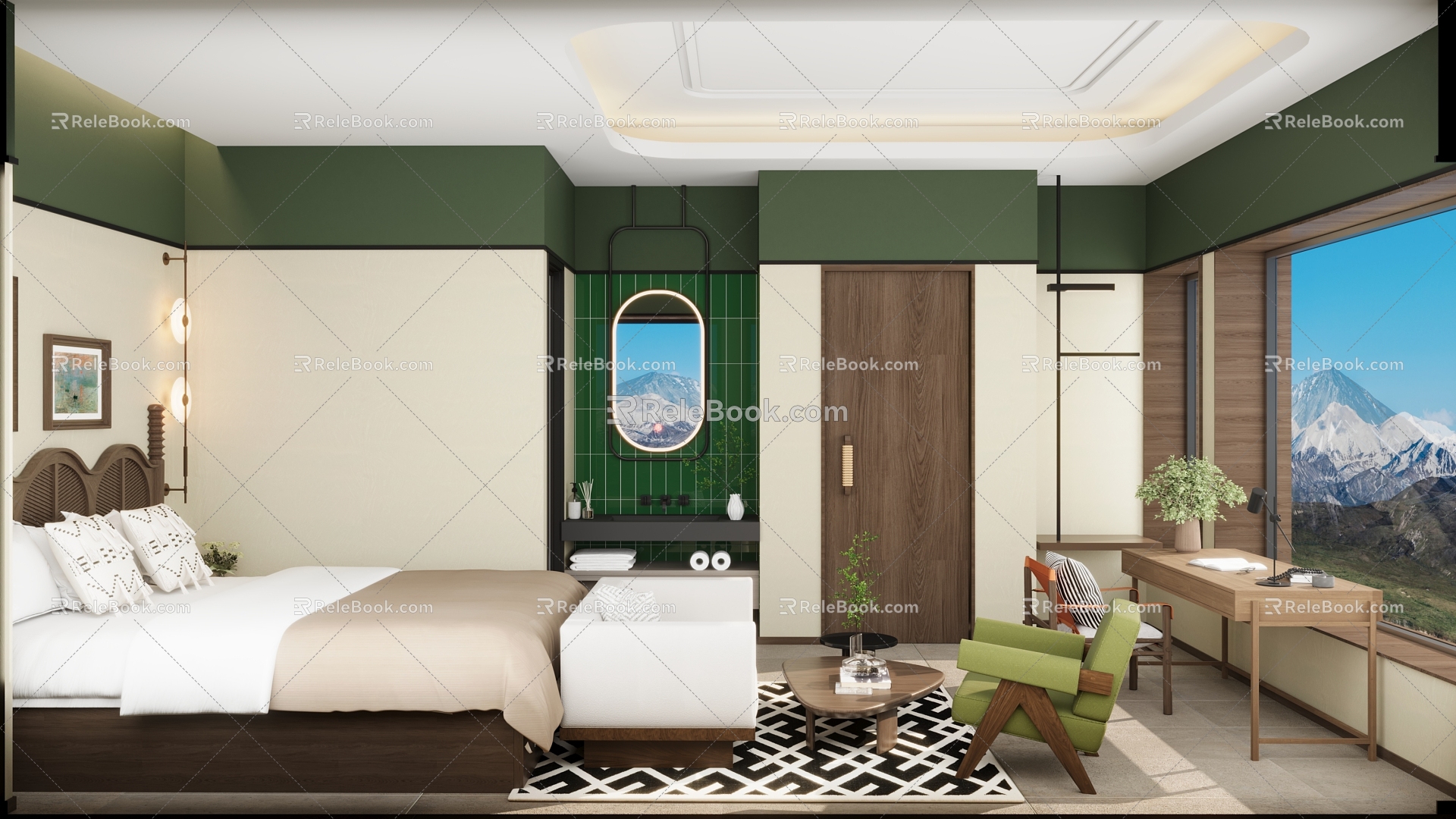 Homestay Room model