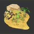 Game Environment Game Scene Fairy Tale Scene Fairy Tale Magic Scene Magic Item Fantasy Scene 3d model