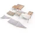 Outdoor Shelter Structures With Fabric Covers Wooden Frames And Thatch Roof Designs For Camping