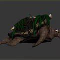 Turtle Cartoon Turtle Snapping Turtle Chickbill Turtle Reptile Cold Blooded Animal Reptile Class 3d model