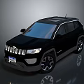 Black SUV Featuring Modern Design Sunroof Alloy Wheels And Front Grille