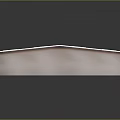 Structured Rectangular Panel With Uniform Grid Units Reflective Surface And Supporting Sections