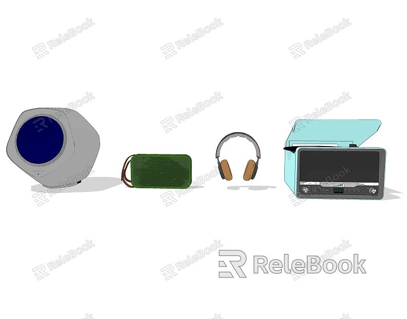 Modern headset headset audio radio combination model