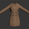 Long Clothes Long Shirt Fashion Long Shirt Coat Coat Trenchcoat Fashion Coat Clothing Clothing Clothing Fashion 3d model