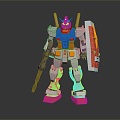 Modern Transformers Gauda Warrior Gauda Mecha Warrior 3d model