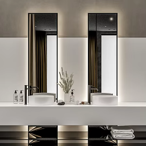 Modern sink 3d model