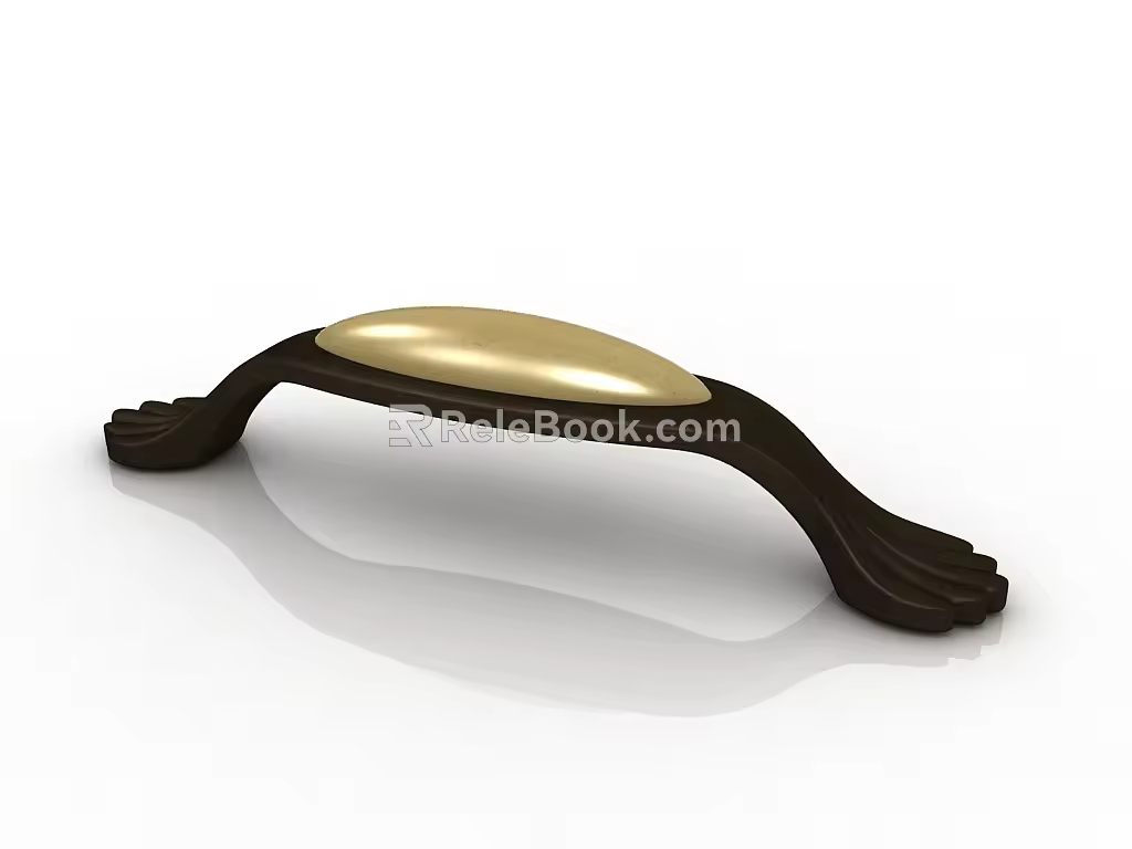 Modern handle hardware handle 3d model