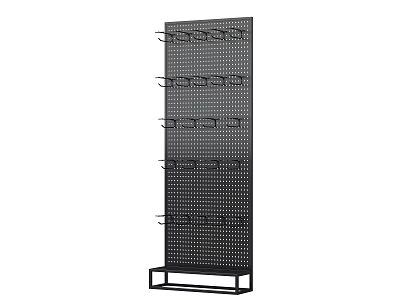 modern shelf 3d model