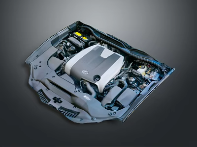 Premium Performance Car Tire With Superior Grip And Long Lasting Tread Life 3d model