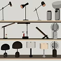 Modern table lamp 3d model
