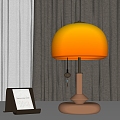 medieval table lamp modern table lamp glass table lamp retro table lamp chinese table lamp 3d model