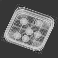 Doll Themed Board Game With Black White Pieces And Yellow Edge Design For Play
